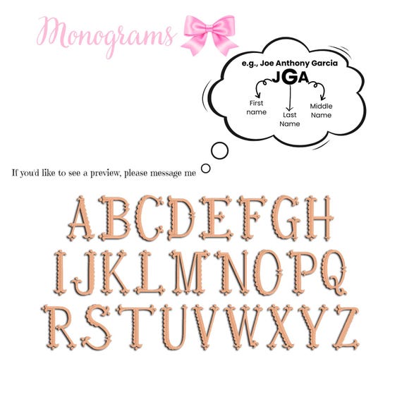 Chiqui Baby Fonts and Monograms (DO NOT PURCHASE)