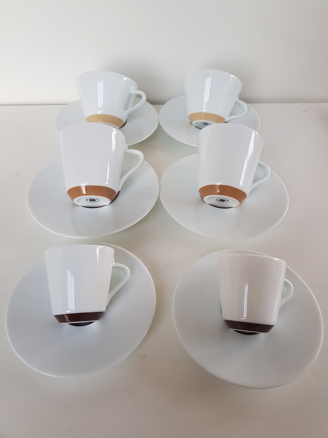 Nespresso Set of 6 Ritual Andree Putman Collection Nespresso Cup and