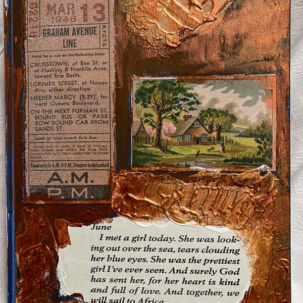 Whispers of Love Altered Book Junk Journal