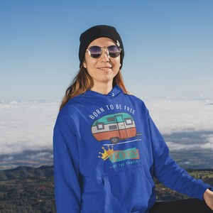 Queen of the Camper Hooded Sweatshirt