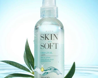 Skin So Soft Dry Oil Spray | Moisturiser | Travel Essential | Original | anti mosquitos