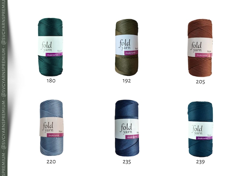 Polyester Makramee Garn 2-2,5mm 200g – Premium Makrome, Tasche häkeln Bild 8