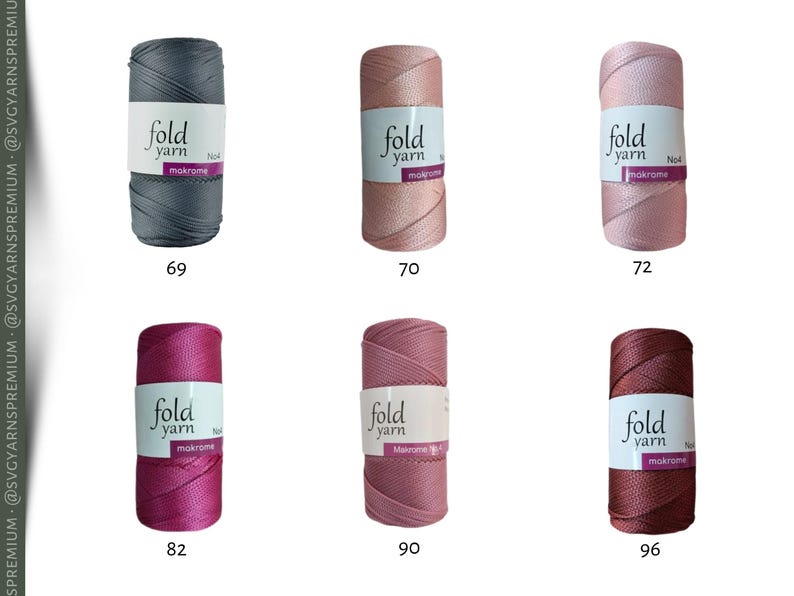 Polyester Makramee Garn 2-2,5mm 200g – Premium Makrome, Tasche häkeln Bild 5