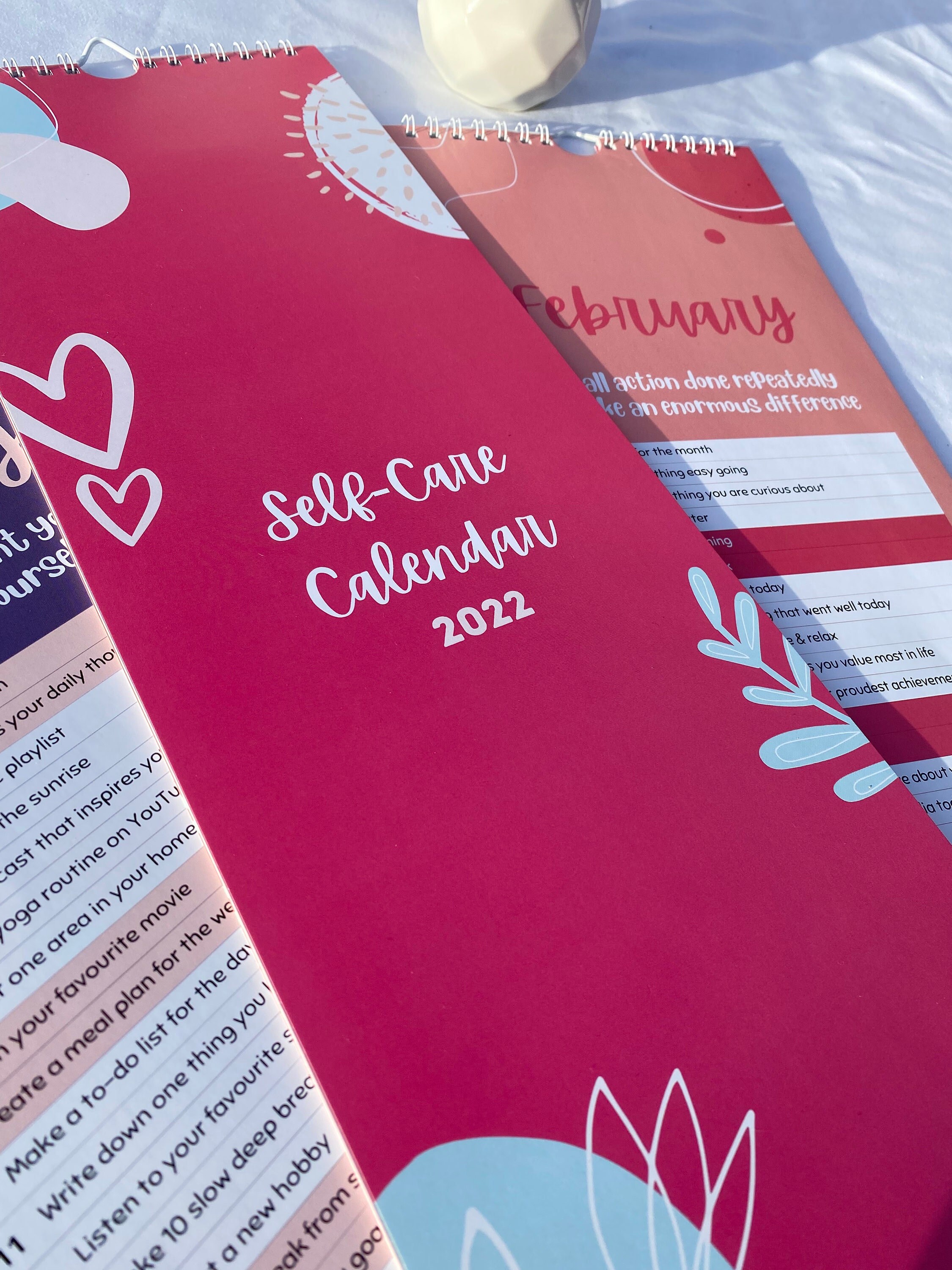 Self Care Calendar 2022 365 Self Care Ideas | Etsy