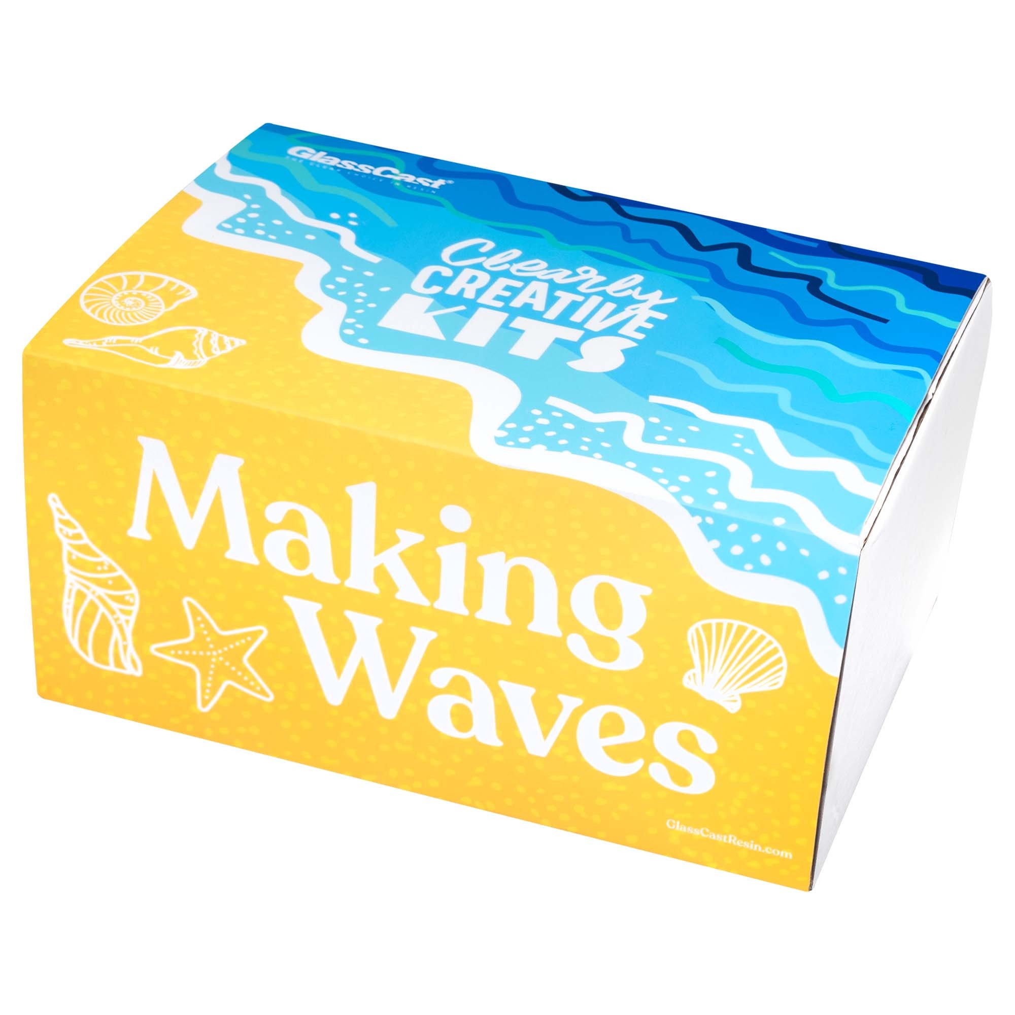 Create Ocean-inspired Resin Art With This Complete Making Waves Kit,  Including Everything to Make Two Projects Tutorial & Free Shipping 