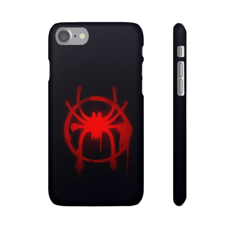 Spiderman Miles Morales Spray Paint Phone Case / Iphone 13 / Etsy Hong Kong