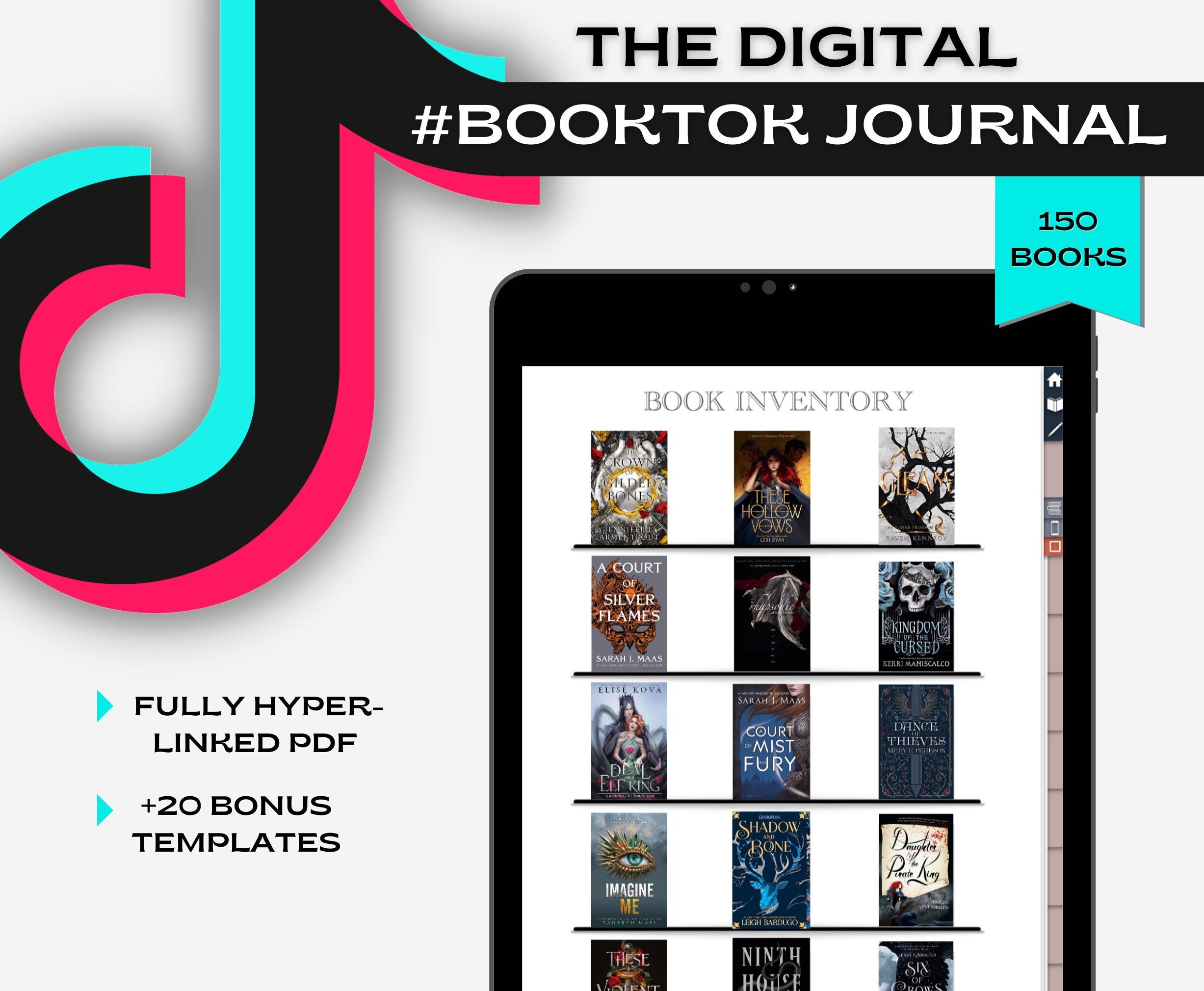 My #BookTok Reading Journal: Track and Review Your Favorite Reads