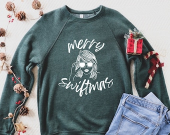 Merry Swiftmas Sweatshirt (Adult) - Taylor Swift/Swiftie shirt