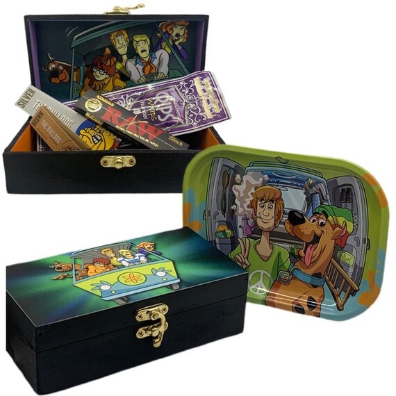 Scooby Doo Tray Bundle Stash Box / Rolling Tray Etsy