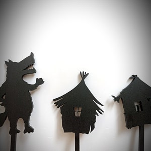 The Three Little Pigs Storytelling Shadow Puppetry Shadow Play ...