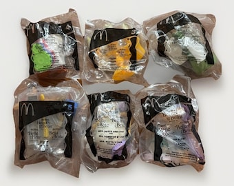 Beauty and the Beast 2002 Happy Meal Toys Full Set Of 6 Disney Unopened