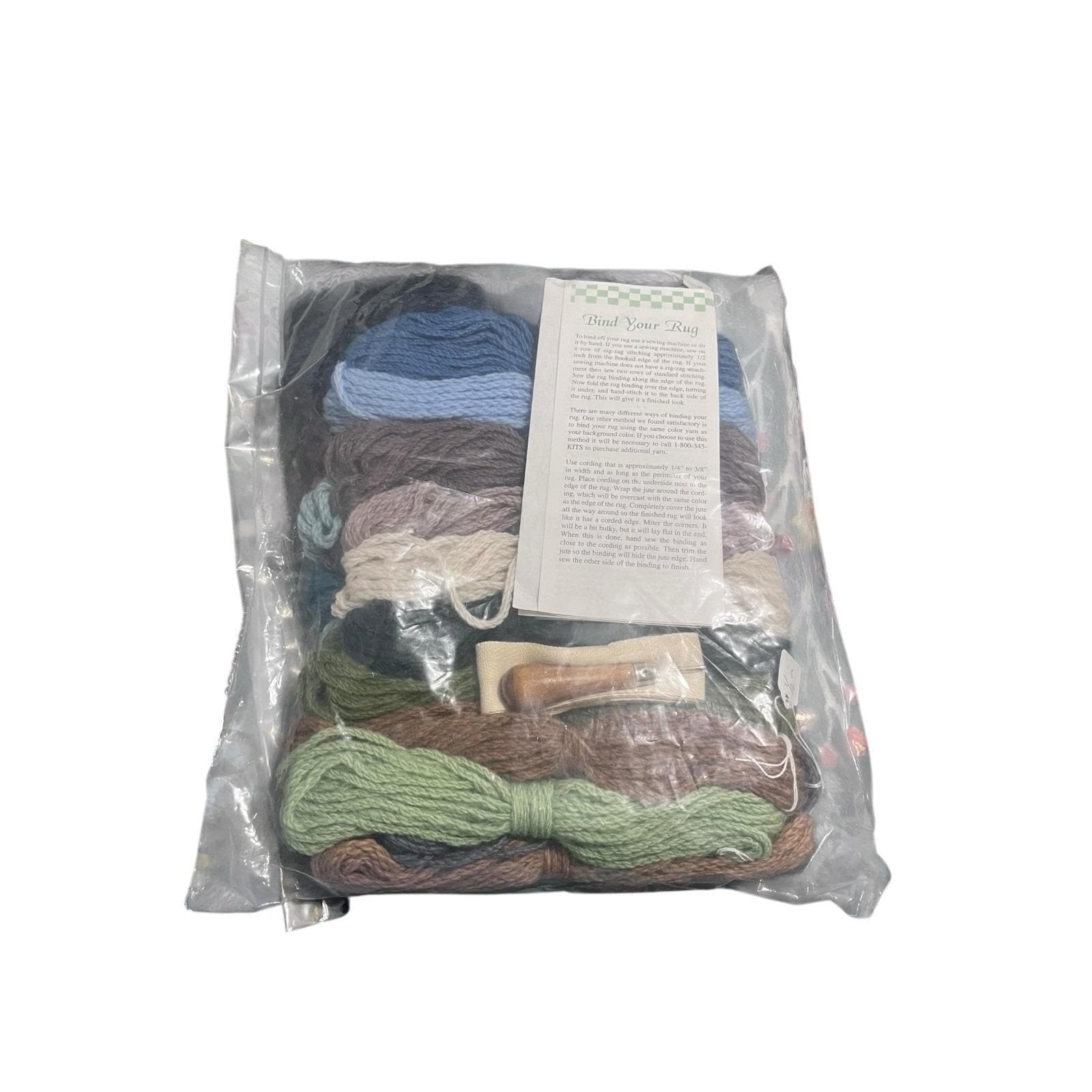 Kit TAPIS Au Crochet Claire Murray – Nantucket Cottage 24x36 – Fournitures Complètes RARE