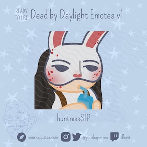 The Huntress Premade Emote for Twitch Discord YouTube Facebook Gaming | Ready to Use