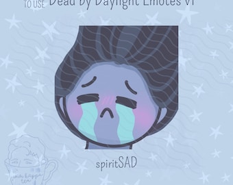 DBD The Spirit Premade Emote for Twitch Discord YouTube Facebook Gaming | Ready to Use