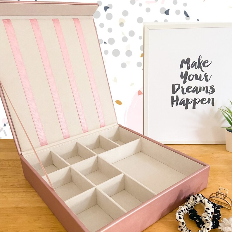 Girl's Hair Accessory Storage Box Hair Clip Holder Etsy