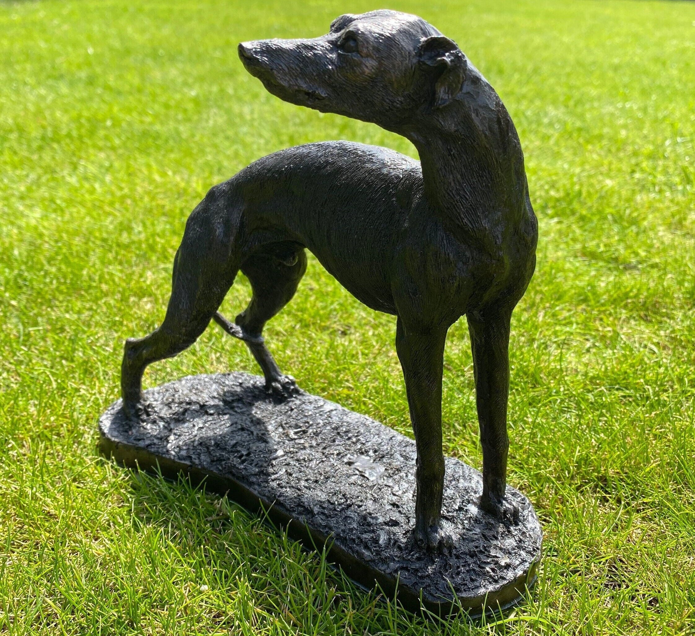 ジュール・モワニエ Hunting Dog on Pointブロンズ彫刻　犬 ジュール・モワニエ Hunting Dog on Pointブロンズ彫刻 犬