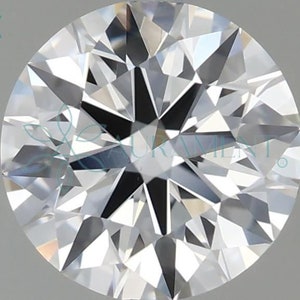 Lab Grown Diamond Loose Round Brilliant Cut, 1 Carat, EF Color, VVS2 Clarity Loose Synthetic diamond IGI certified Man-made gemstone