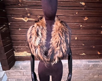Real Luxury Finnraccoon Fur Collar