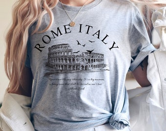 Rome Shirt, Italy T-shirt, Unisex T-shirt super soft and comfortable T-shirt