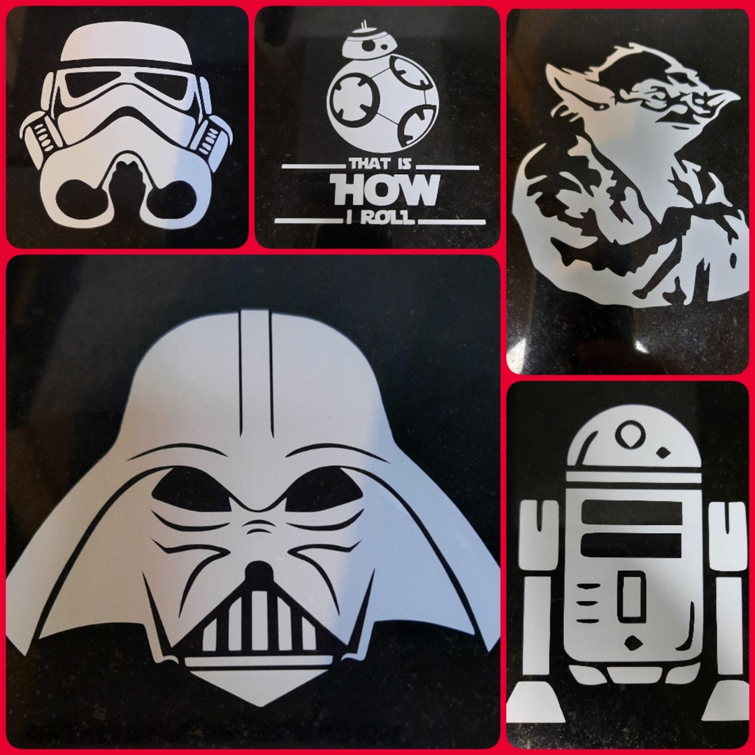 Star Wars Inspired Window / Car Window Stickers Etsy