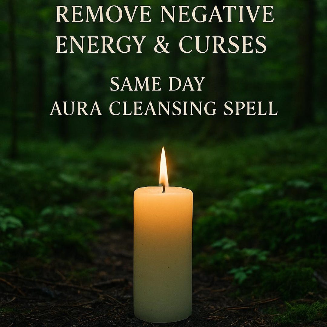 Remove Negative Energy & Curses – Same Day Aura Cleansing Spell - Etsy