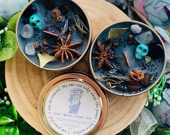 Anti Hex Intention, Meditation, & Affirmation Kerze