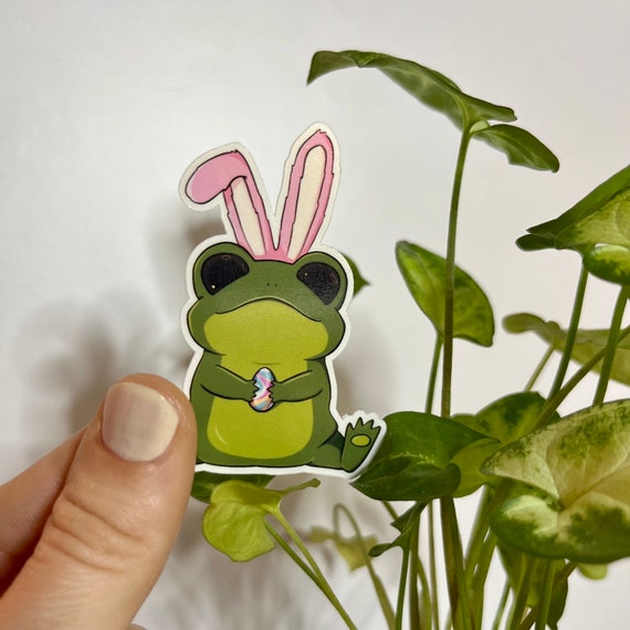 Frog With Bunny Ears for Easter -  Denmark