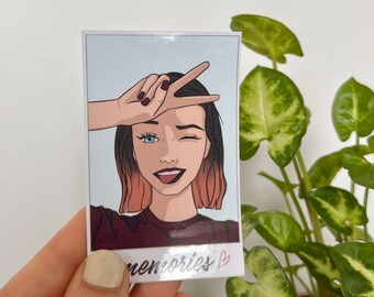 Memory Girl Sticker