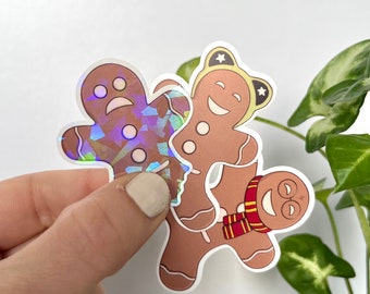 Gingerbread Sticker Set