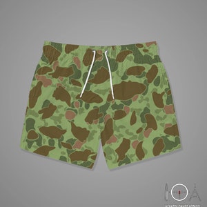 Jungle Frog Swim Trunks