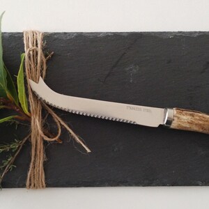 Slate Serving Board with Cheese Tool Gift Platter Set Rustic Slate Wedding Gift Cheeseboard Serving Tray Housewarming Gift Charcuterie Board