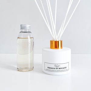 Difusor + set de recambio, difusor de varillas para habitaciones, muchas fragancias aromáticas para elegir