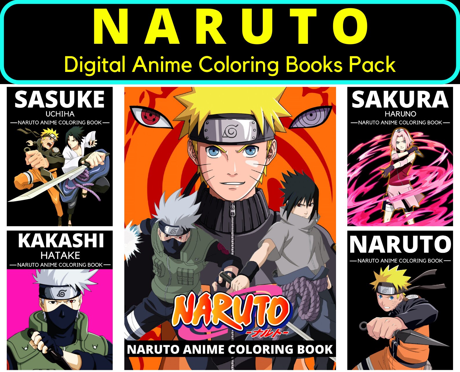 800  Naruto Coloring Pages Pdf  Best HD