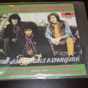 JIMI HENDRIX - All Along The Watchtower 7&quot; Rare Promo 45 LP