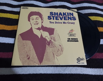 Shakin' Stevens – Give Me Your Heart Tonight Ultra Rare 12" Mexico Promo LP