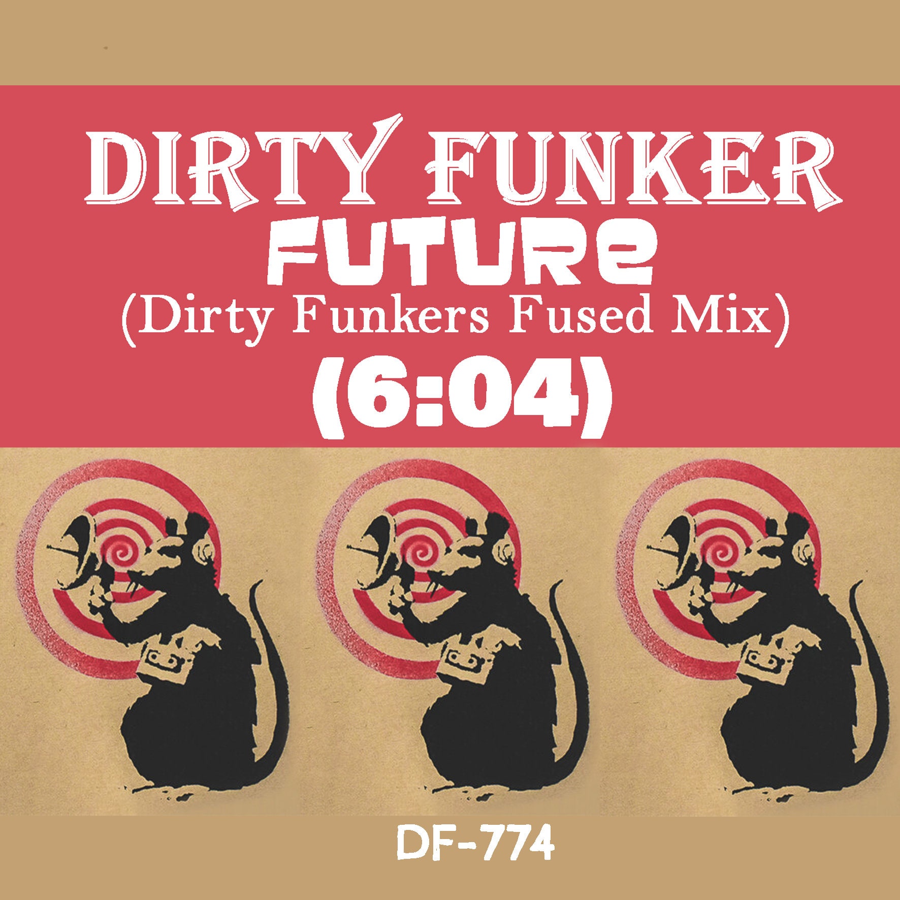 希少！バンクシーbanksyデザインレコードジャケット！dirty funker 