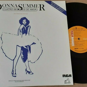 Donna Summer – Four Seasons Of Love / Spring Affair = Aventura De Primavera Rare Mexico 12" Promo From The Best Of Greatest Hits Radio LP