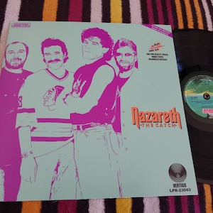 Nazareth The Catch / Party Down Ultra Rare 12 Mexico Promo LP image 1