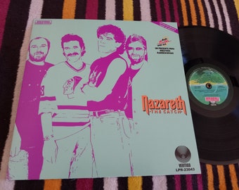Nazareth – The Catch / Party Down Ultra Rare 12" Mexico Promo LP