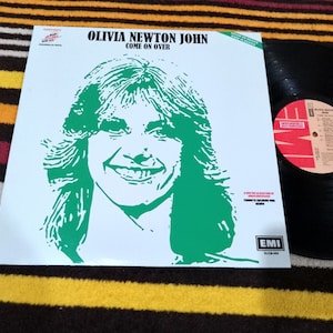 Olivia Newton-John Ven Conmigo Come On Over / Jolene Jolene Ultra Rare 12 Mexico Promo LP image 1