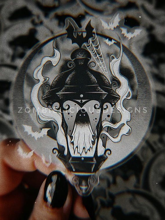 Halloween Sticker, Cute Ghost Sticker, Water Bottle Sticker, Kindle Sticker, Laptop Sticker, Car Sticker, Spooky Sticker, Waterproof