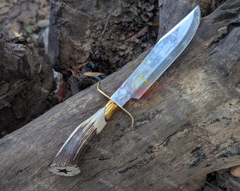 Inglorious Basterds Aldo Raine Knife Replica: D2 Steel Blade, Leather Sheath