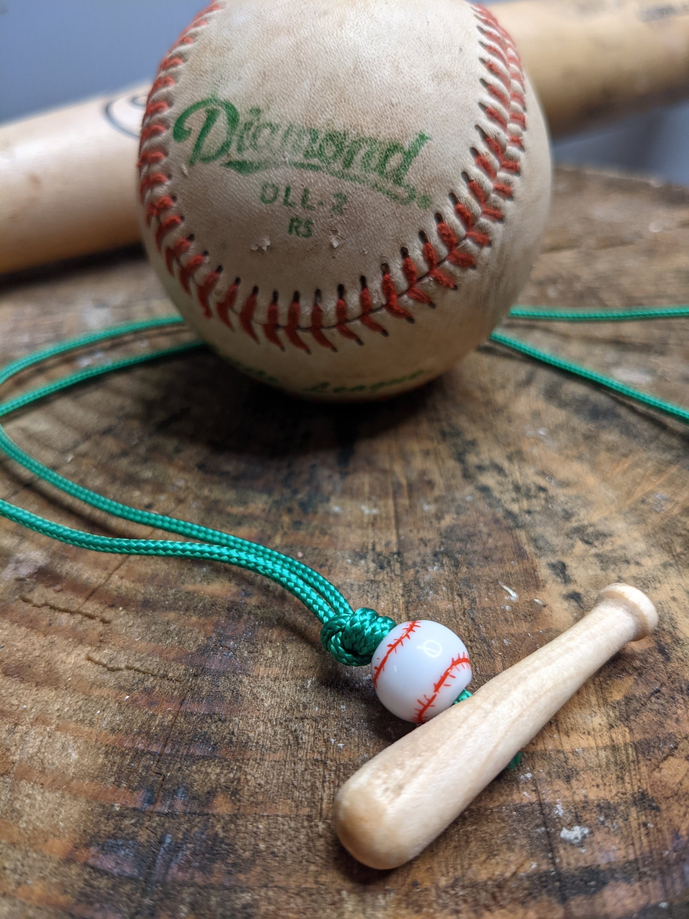 Baseball Adjustable Necklace// Baseball// Club Ball// College Baseball