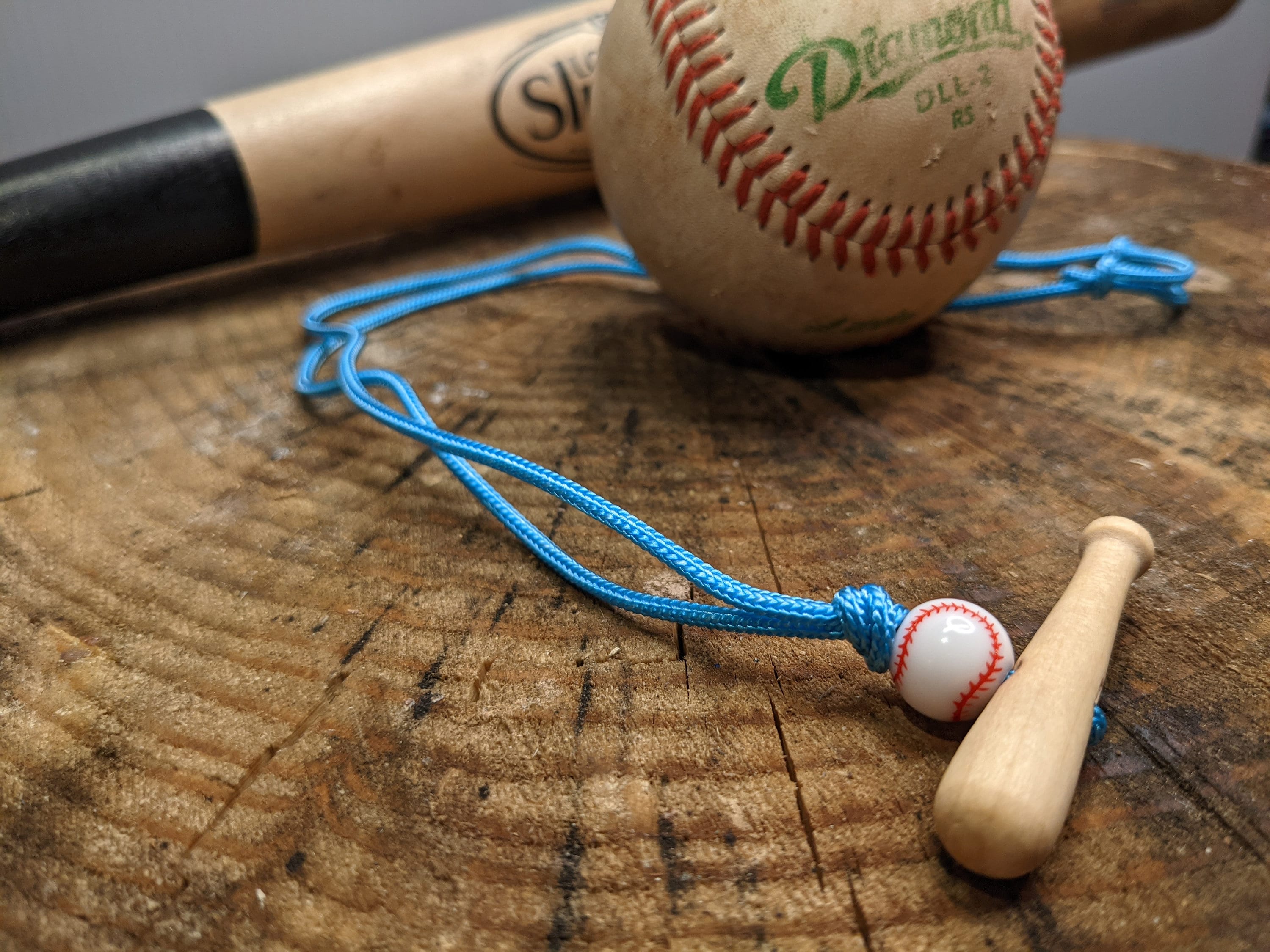 Baseball Adjustable Necklace// Baseball// Club Ball// College Baseball