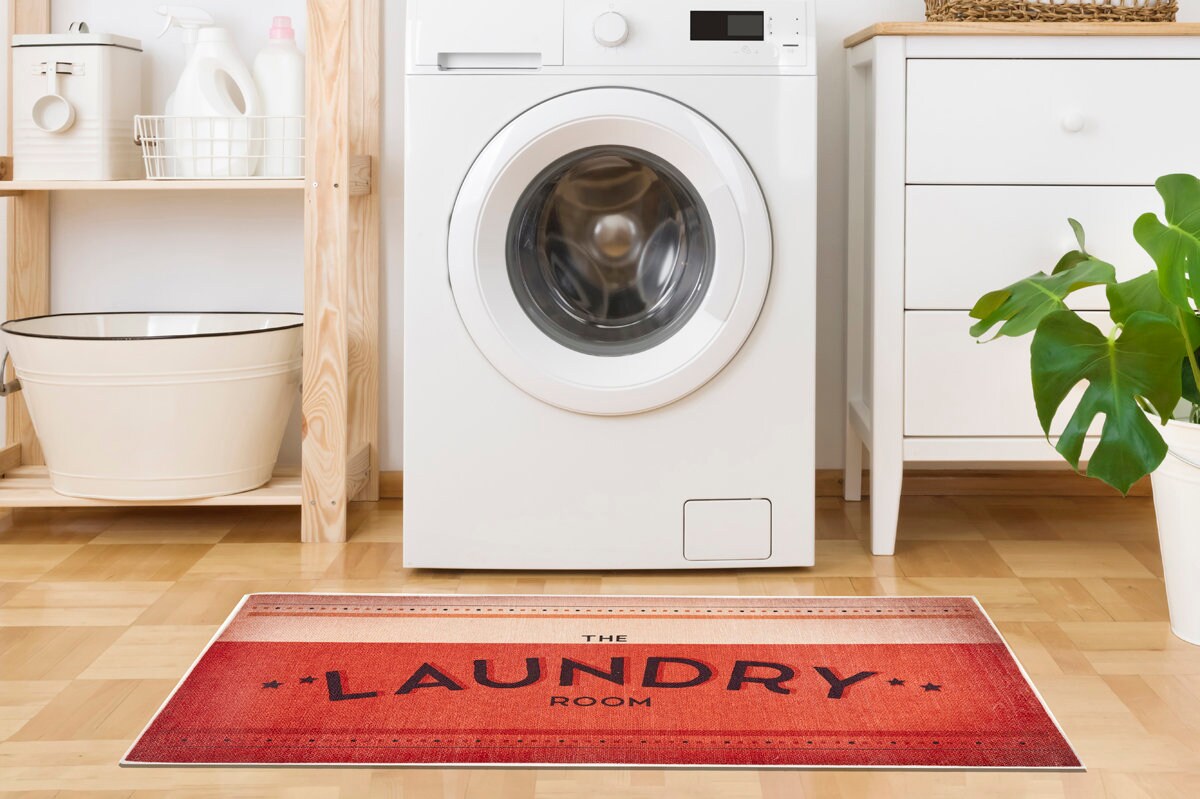 20X59 Laundry Room Rug Runner Non Slip Laundry Mats Mudroom Laundromat  Kitchen