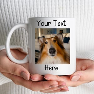 Personalized Photo Coffee Mug: Custom Ceramic Gift, Double-Sided Design