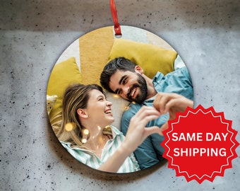 Custom Photo Ornament, Custom Christmas Ornament, Personalized Ornaments, Christmas Ornaments, Photo Ornament, Aluminum Custom Ornament