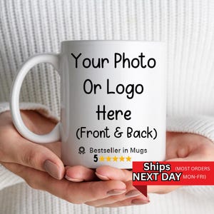 Anpassad fotomugg Kaffemugg Present till honom henne par Kontorsmuggar, företagskaffekoppar, affärsmuggar