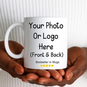 写真や会社のロゴをコーヒーマグに印刷する