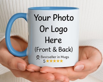 Taza de café con foto personalizada: regalo personalizado para él/ella